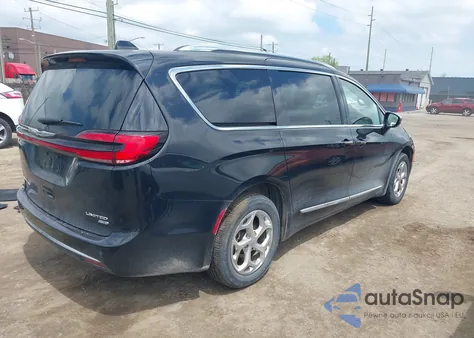 2021 Chrysler Pacifica Limited Awd из США, поврежденный, VIN 2C4RC3GG8MR600117